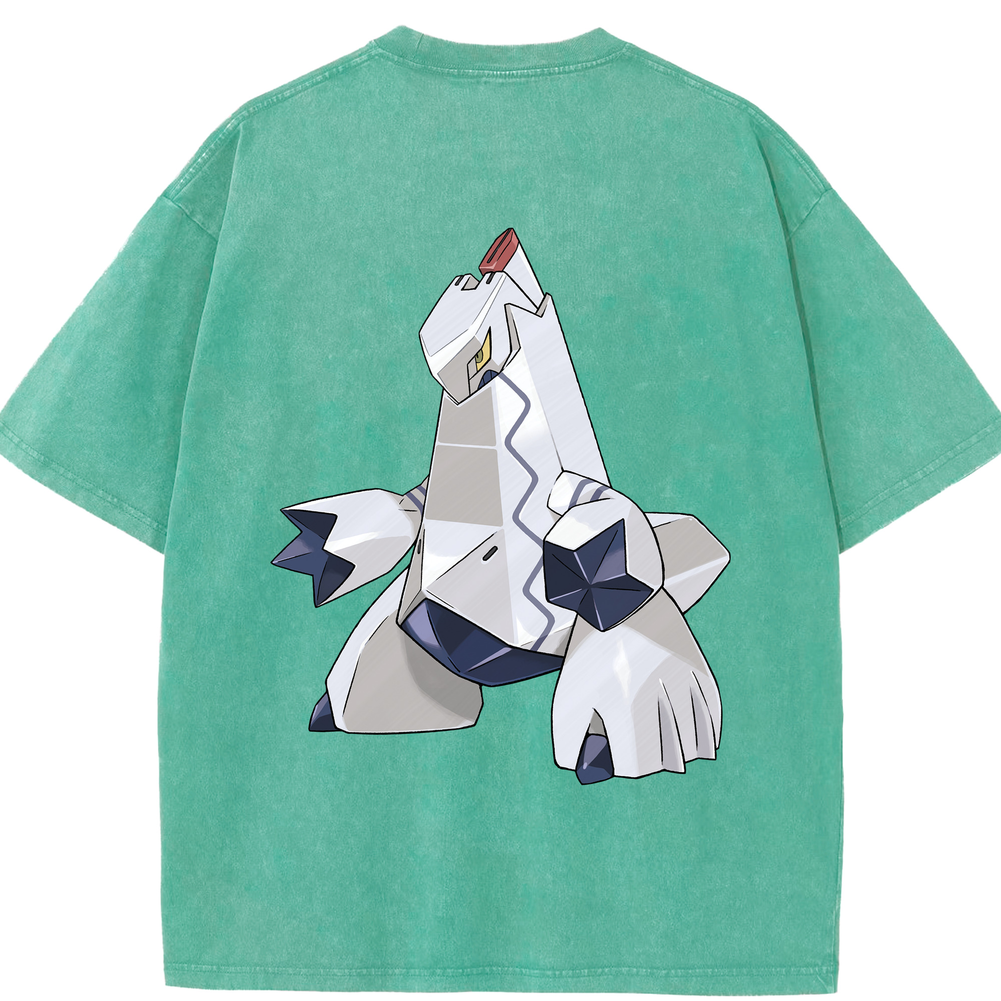 （画像用） ポケットモンスター Pokémon 綿100% ヴィンテージ風 半袖Tシャツ（背面プリント）